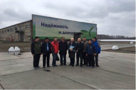 2017年春.東新團(tuán)隊赴俄啟動種植聯(lián)營項目